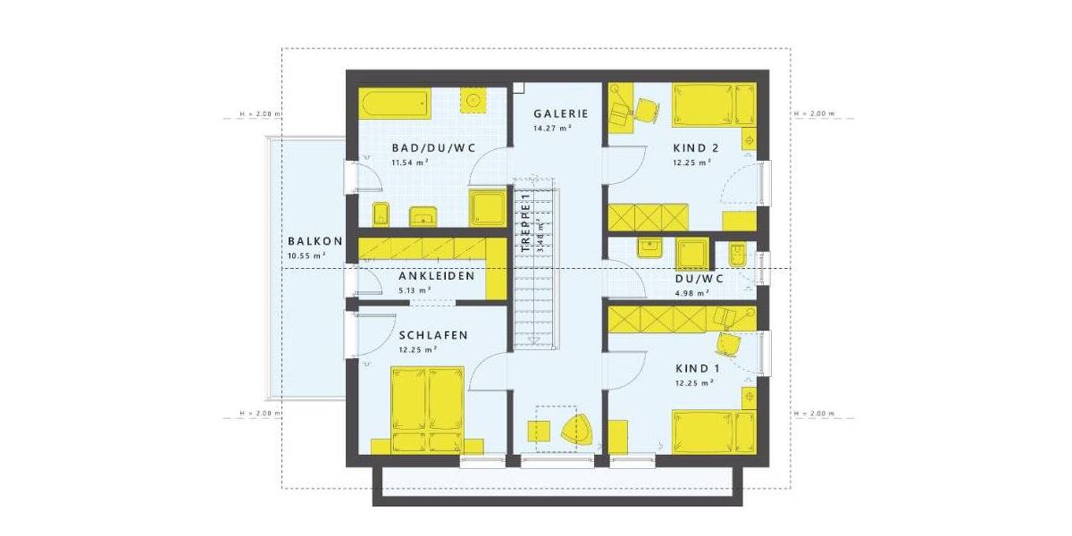 Einfamilienhaus Straubenhardt Feldrennach - 6 Zimmer, 154 m&sup2;, 770.675&euro; | Angebot:26683686