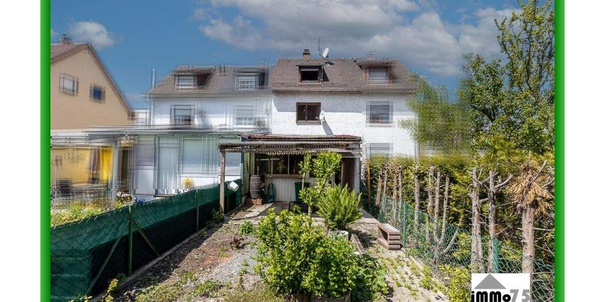 Reihenmittelhaus Ettlingen - 4 Zimmer, 90 m&sup2;, 149.000&euro; | Angebot:25800668