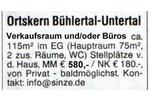 Gewerbeobjekt Bühlertal - 580&euro; | Angebot:24759617