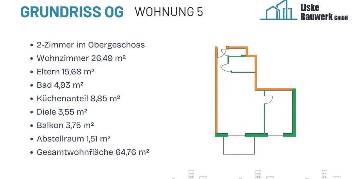 Etagenwohnung Baden-Baden Sandweier - 3 Zimmer, 99 m&sup2;, 499.000&euro; | Angebot:26150680