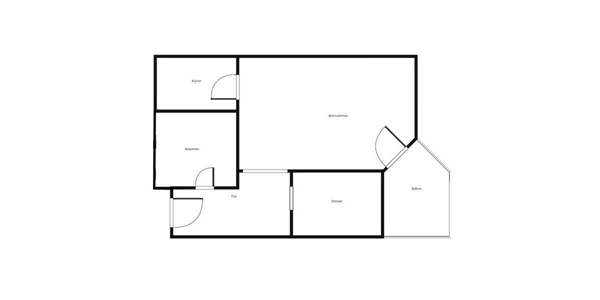 Etagenwohnung Rastatt - 2 Zimmer, 54 m&sup2;, 452&euro; | Angebot:25881281