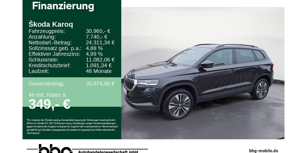 Skoda Karoq 27.412 km 30.490 &euro; Ettlingen 76275