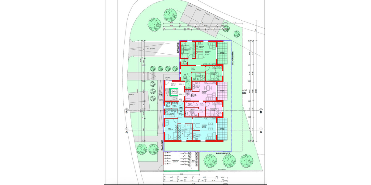 Mehrfamilienhaus, Wohnhaus Sinzheim Ortsgebiet - 2 Zimmer, 767 m&sup2;, 850.000&euro; | Angebot:25778784