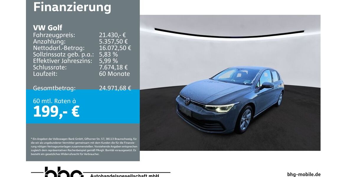 VW Golf 25.380 km 21.430 &euro; Durmersheim 76448