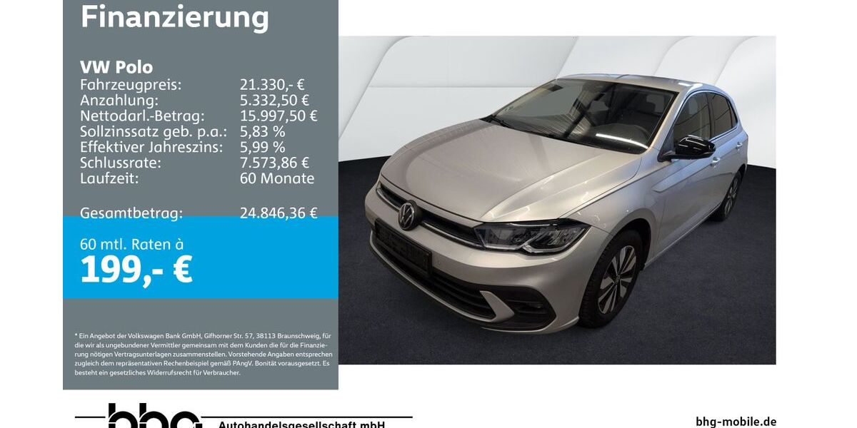 VW Polo 25.050 km 20.960 &euro; Bühl 77815
