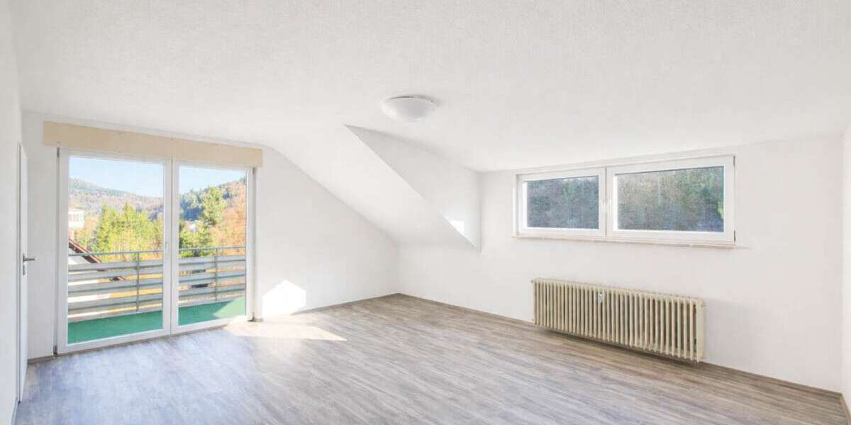Etagenwohnung Bad Herrenalb - 2 Zimmer, 57 m&sup2;, 149.000&euro; | Angebot:25926507