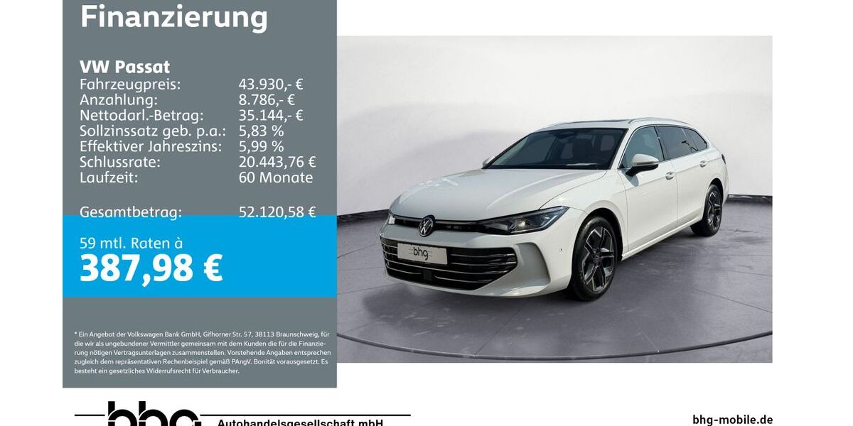 VW Passat 23.992 km 43.930 &euro; Ettlingen 76275