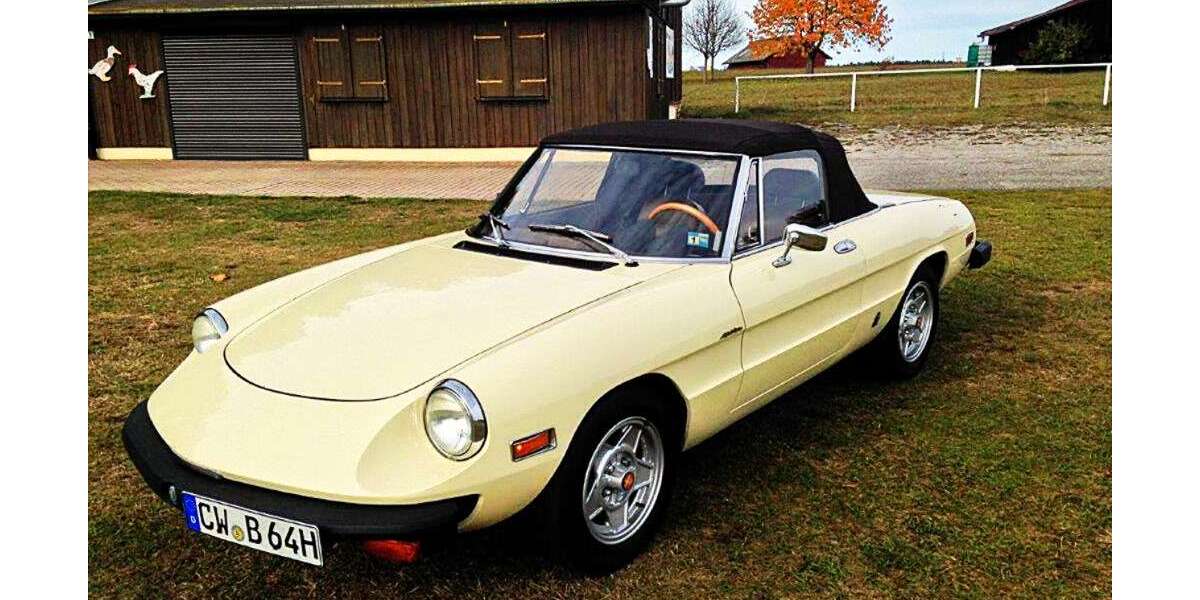 Alfa Romeo Spider 94.000 km 18.500 &euro; Schömberg 75328