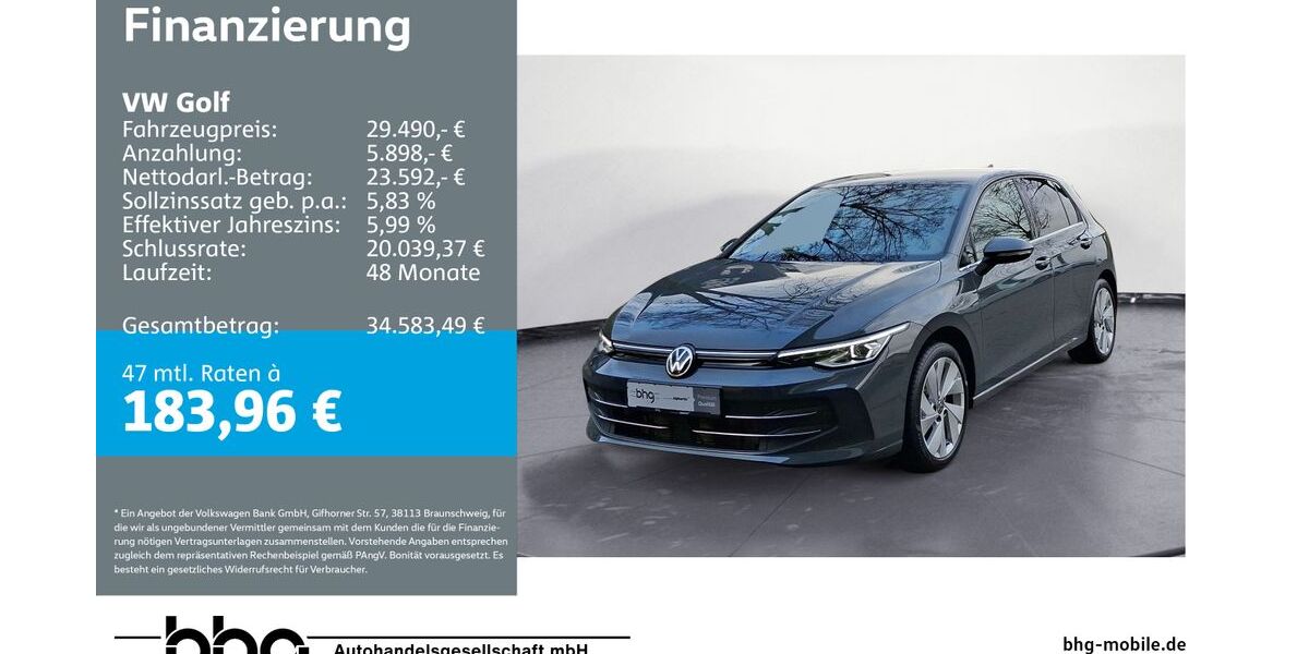 VW Golf 4.816 km 29.490 &euro; Bühl 77815