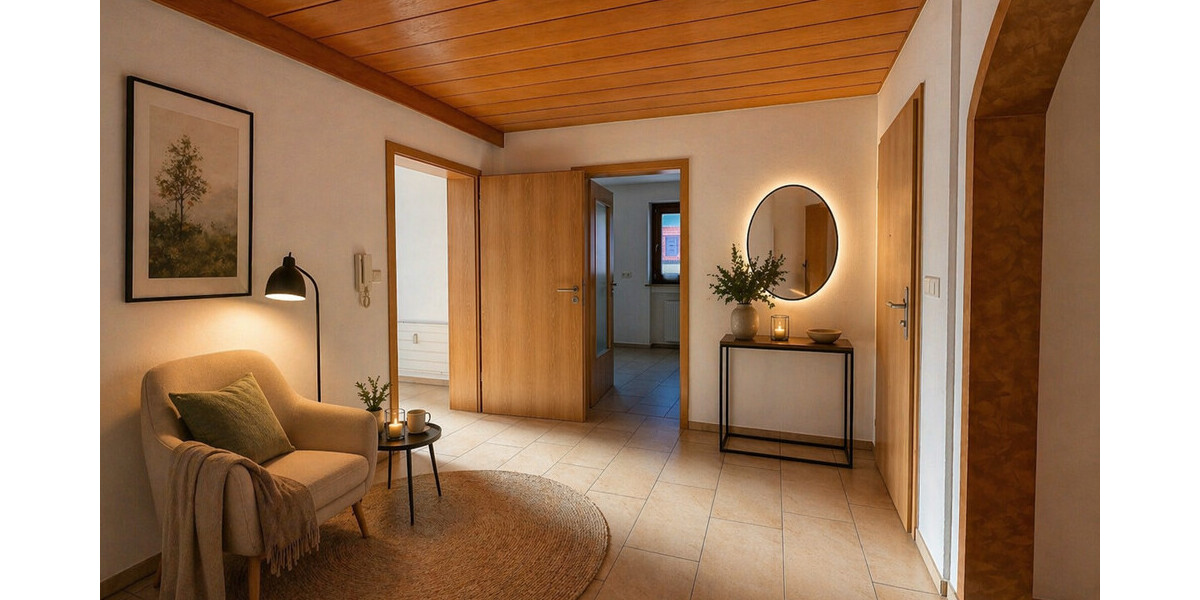 Sanierte 6,5 Zimmer Wohnung in zentraler Lage - Etagenwohnung Höfen an der Enz Höfen (Enz) | Angebot:26674879