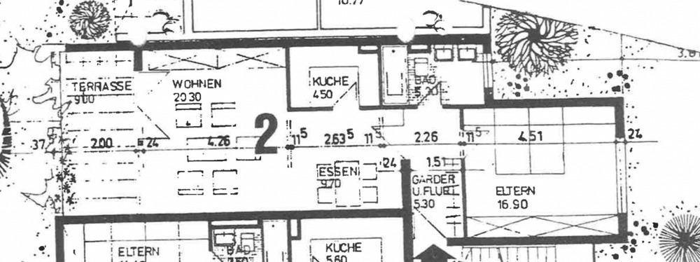 Etagenwohnung Baden-Baden Weststadt - 2 Zimmer, 63 m&sup2;, 249.900&euro; | Angebot:25899120