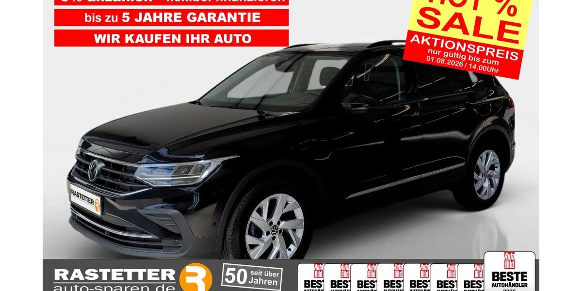 VW Tiguan 128.968 km 25.279 &euro; Rheinstetten 76287
