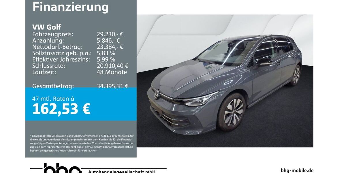 VW Golf 23.654 km 27.960 &euro; Durmersheim 76448