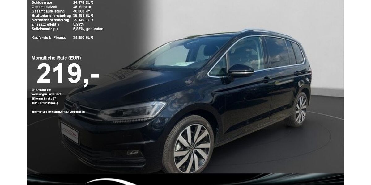 VW Touran 16.029 km 34.990 &euro; Baden-Baden 76530