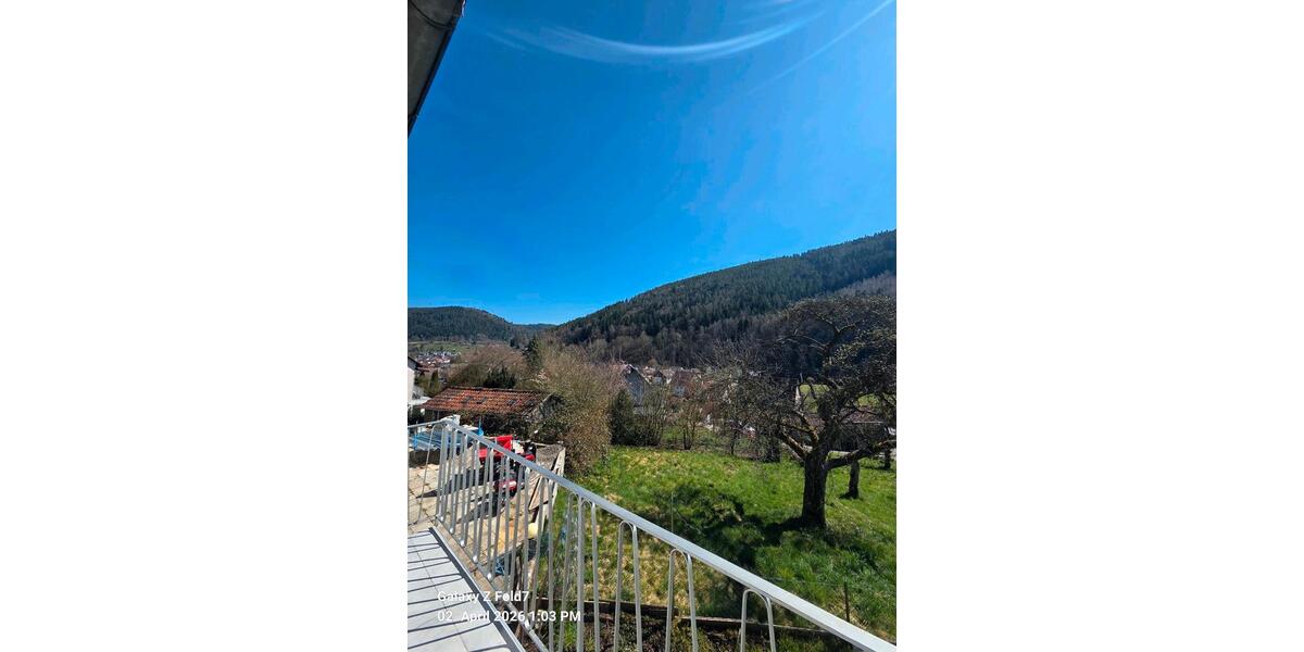 Erdgeschoßwohnung Bad Wildbad - 2 Zimmer, 54 m&sup2;, 900&euro; | Angebot:26003058