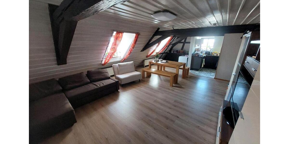 Dachgeschoßwohnung Gernsbach - 3 Zimmer, 68 m&sup2;, 1.000&euro; | Angebot:25540104