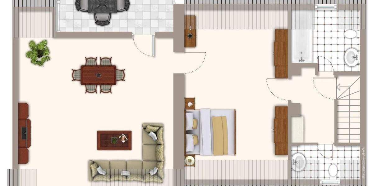 Doppelhaushälfte Baden-Baden Weststadt - 5 Zimmer, 162 m&sup2;, 495.000&euro; | Angebot:25771476