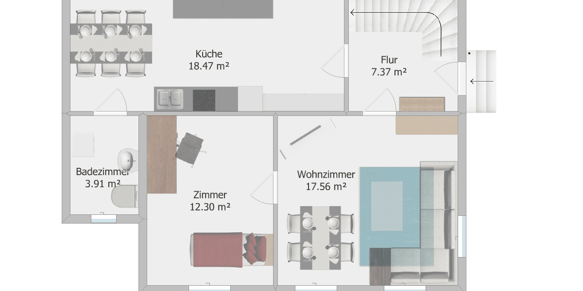 Reihenendhaus Baden-Baden Steinbach - 4 Zimmer, 101 m&sup2;, 315.000&euro; | Angebot:26695076
