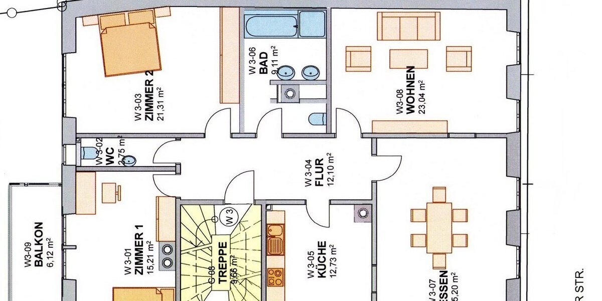 Kernsanierte Altbauetage in absoluter Innenstadtlage - 4- Baden-Baden Baden | Angebot:24739970