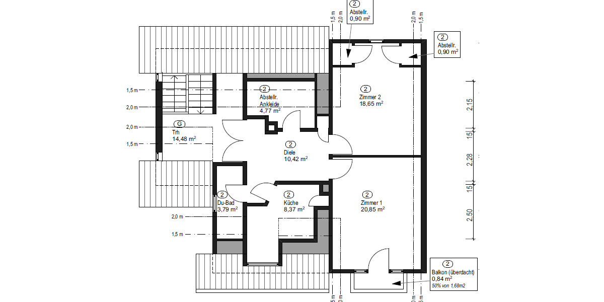 Mehrfamilienhaus, Wohnhaus Gernsbach - 6 Zimmer, 178 m&sup2;, 325.000&euro; | Angebot:25669029