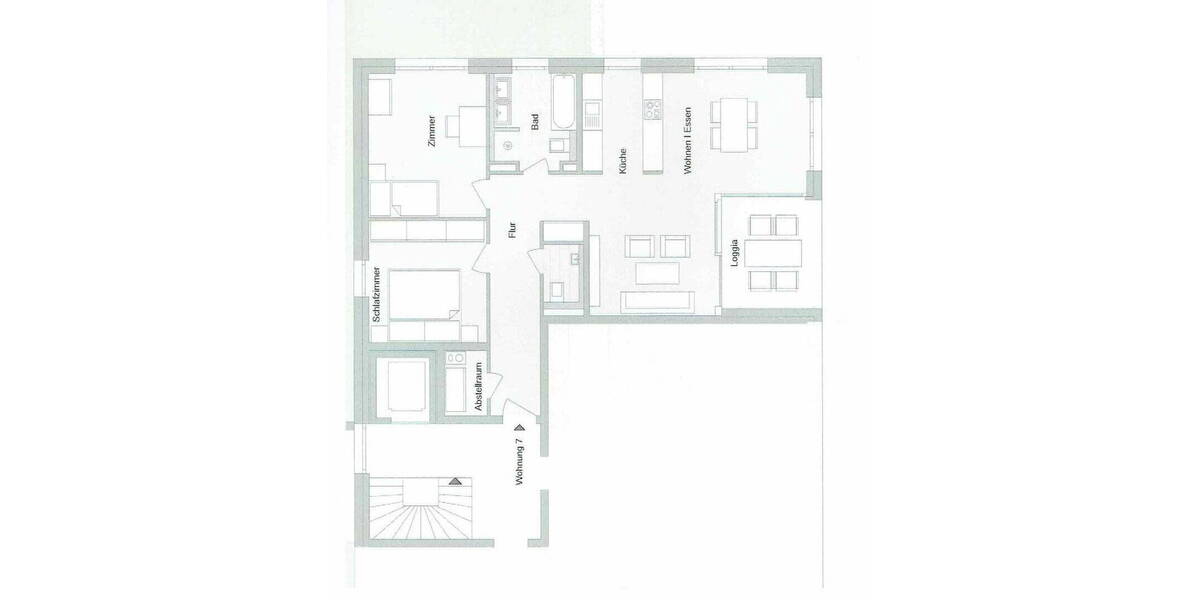 Etagenwohnung Baden-Baden Oos - 3 Zimmer, 95 m&sup2;, 473.000&euro; | Angebot:26015855
