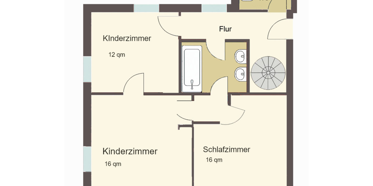 Maisonettenwohnung Baden-Baden Baden - 4.5 Zimmer, 92 m&sup2;, 239.000&euro; | Angebot:24690478