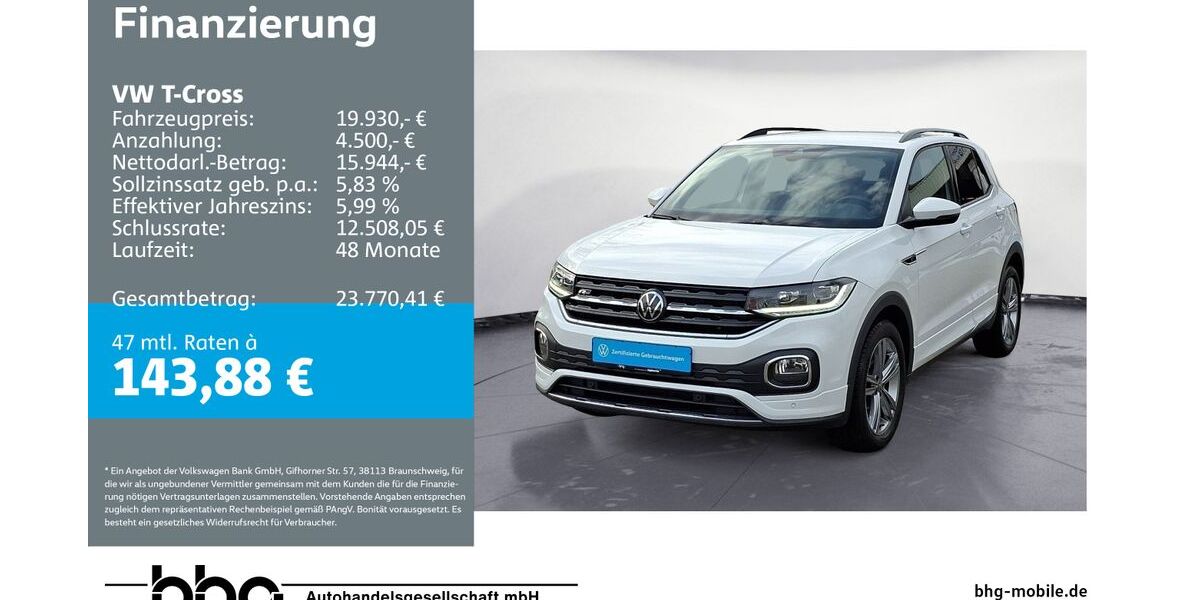 VW T-Cross 115.680 km 16.850 &euro; Bühl 77815