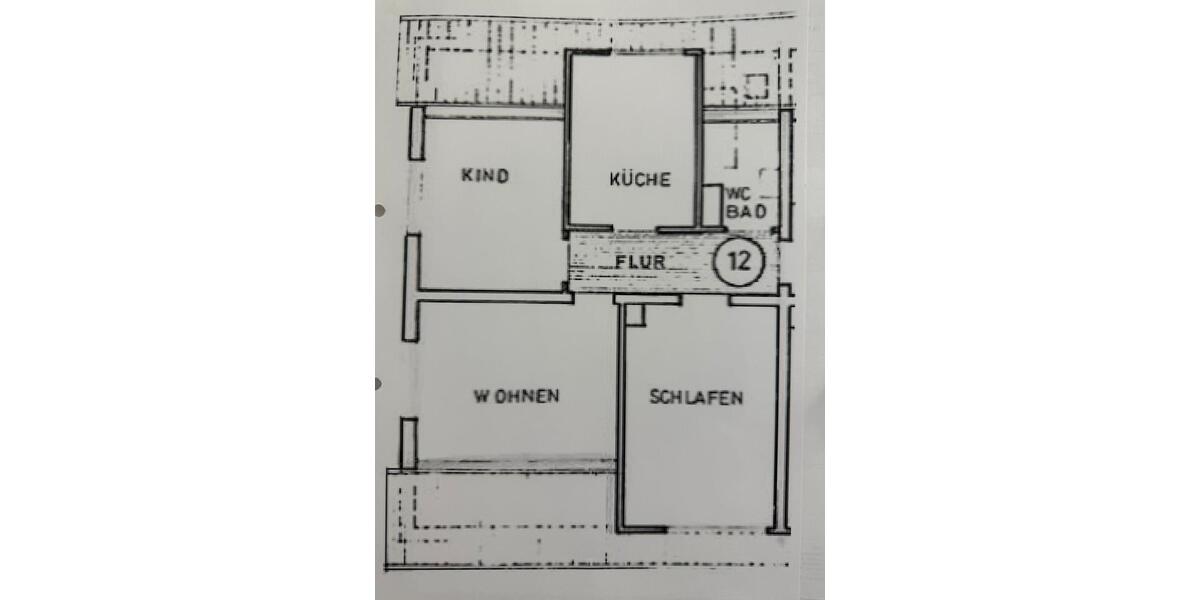 Dachgeschoßwohnung Rastatt - 3 Zimmer, 61 m&sup2;, 810&euro; | Angebot:25977676