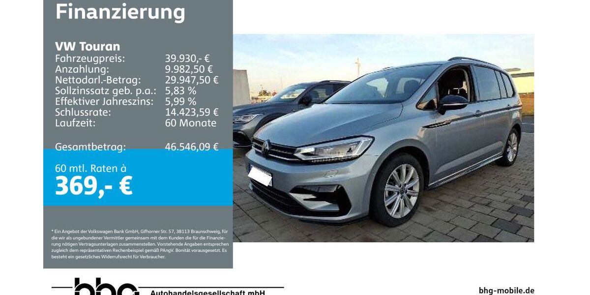 VW Touran 19.847 km 39.430 &euro; Ettlingen 76275
