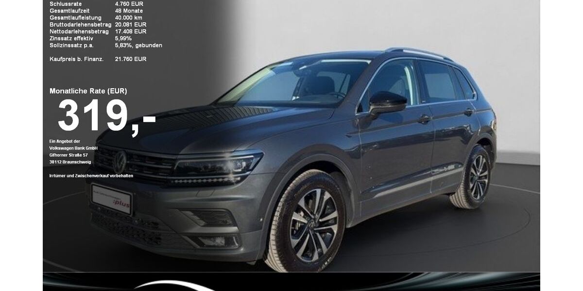 VW Tiguan 98.366 km 21.760 &euro; Baden-Baden 76530