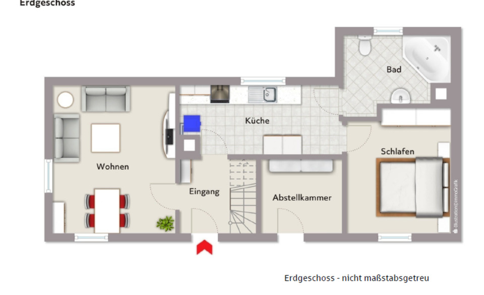 Einfamilienhaus Durmersheim - 4 Zimmer, 75 m&sup2;, 299.999&euro; | Angebot:25861181