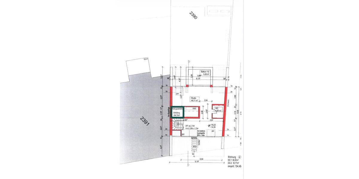 Maisonettenwohnung Baden-Baden Baden - 4 Zimmer, 154 m&sup2;, 930.000&euro; | Angebot:25323936