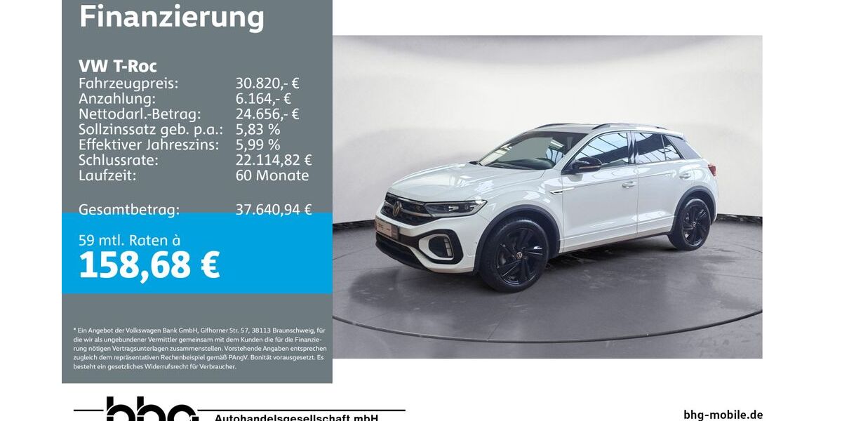 VW T-Roc 16.474 km 29.620 &euro; Ettlingen 76275