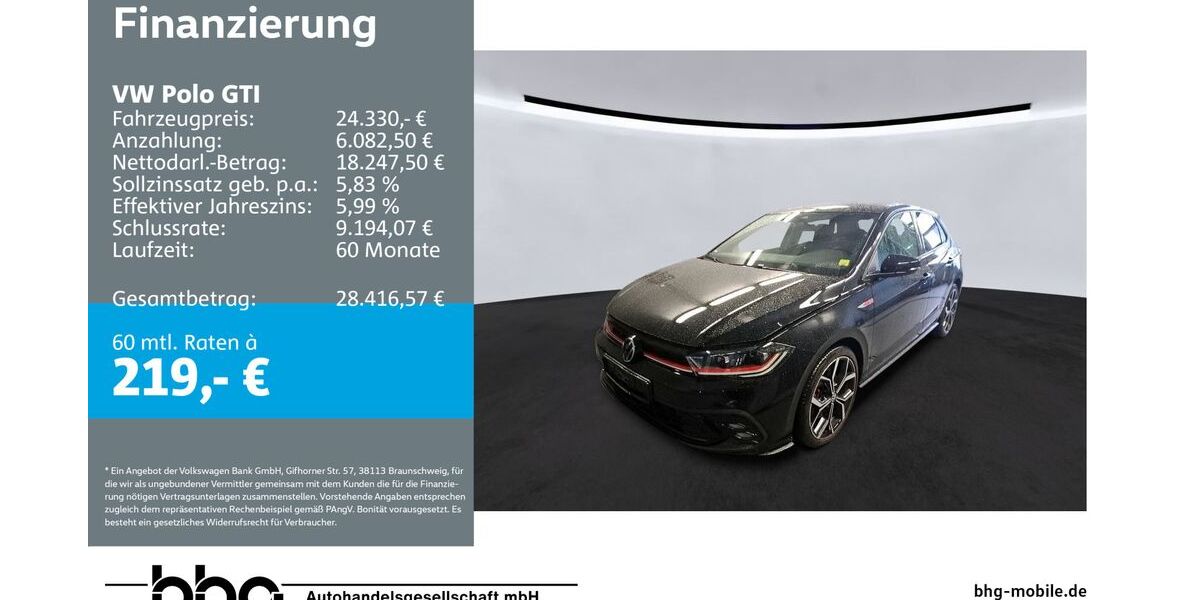 VW Polo 32.600 km 24.330 &euro; Bühl 77815