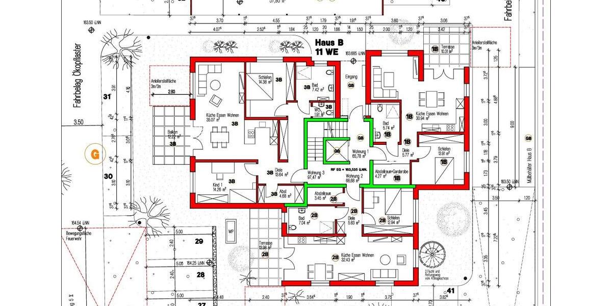 Terrassenwohnung Gernsbach - 2 Zimmer, 69 m&sup2;, 1.081&euro; | Angebot:25720471