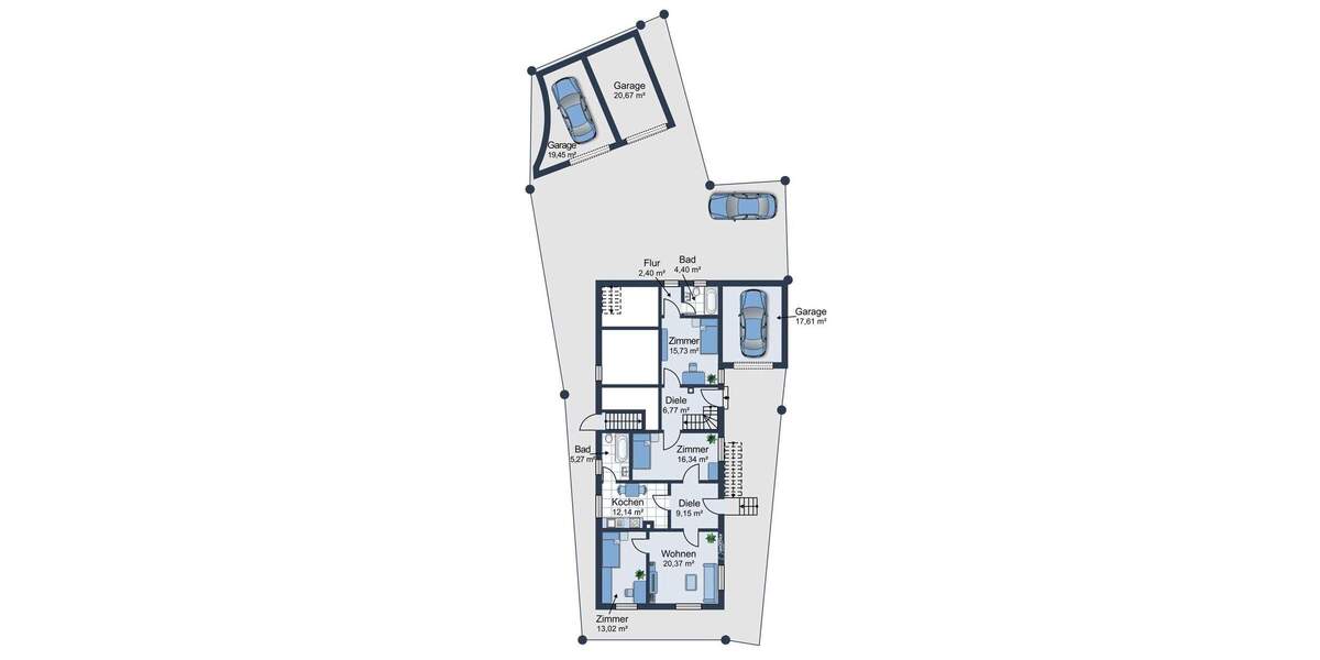 Mehrfamilienhaus, Wohnhaus Gernsbach Obertsrot - 1 Zimmer, 340 m&sup2;, 515.000&euro; | Angebot:25733931