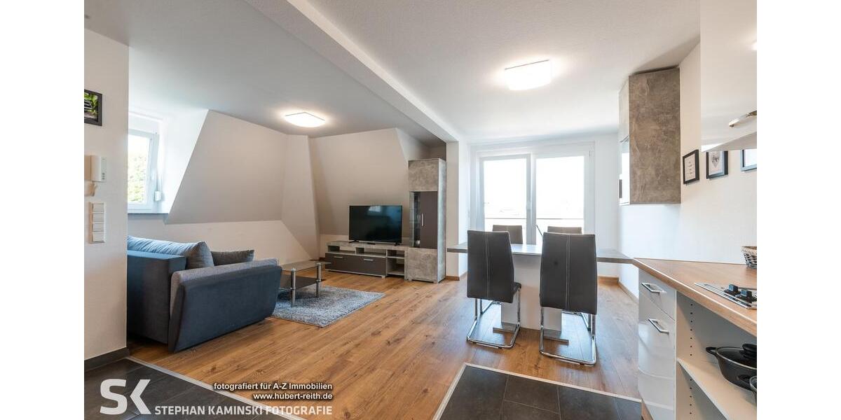 Etagenwohnung Gaggenau - 2 Zimmer, 56 m&sup2;, 1.200&euro; | Angebot:24798668