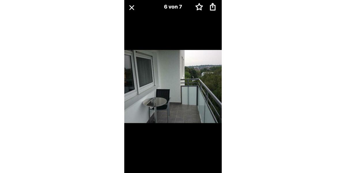 Etagenwohnung Baden-Baden Balg - 1 Zimmer, 50 m&sup2;, 60&euro; | Angebot:25791238