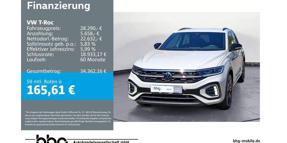 VW T-Roc 18.787 km 27.490 &euro; Bühl 77815