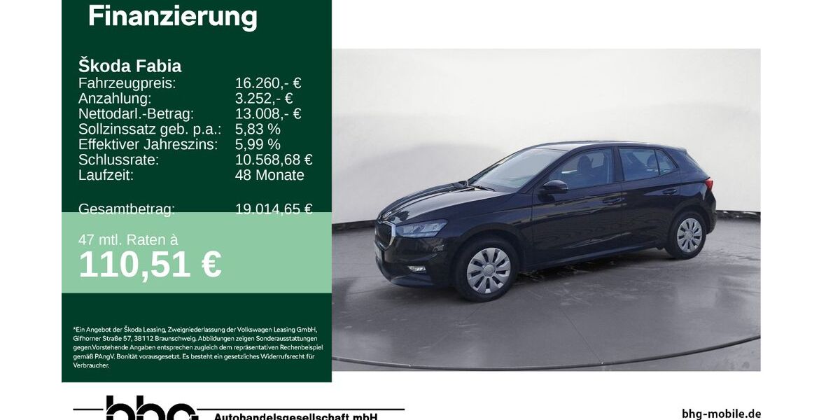 Skoda Fabia 23.756 km 15.390 &euro; Ettlingen 76275