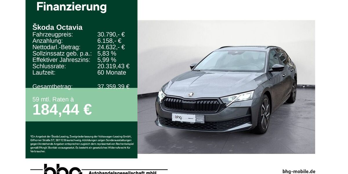 Skoda Octavia 26.854 km 30.290 &euro; Bühl 77815