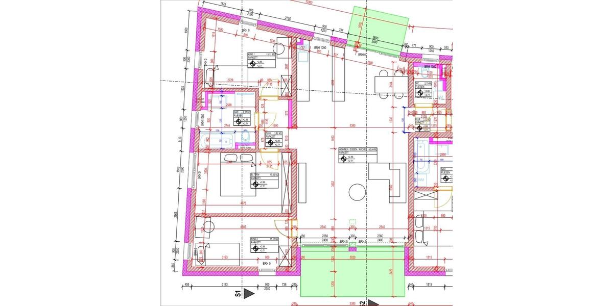 Etagenwohnung Malsch - 4 Zimmer, 110 m&sup2;, 1.280&euro; | Angebot:25973954